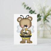 Bumble Bee Baby Beer Briefkaart (Staand voorkant)