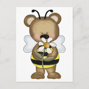 Bumble Bee Baby Beer Briefkaart