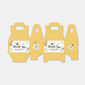 Bumble Bee Baby shower Bedankdoosjes (Uitgevouwen)