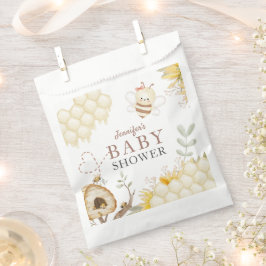 Bumble Bee Baby shower Bedankzakje