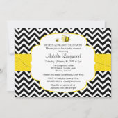 Bumble Bee Baby shower, Buzzing with Excitement Kaart (Voorkant)