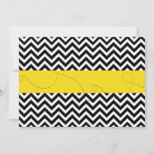 Bumble Bee Baby shower, Buzzing with Excitement Kaart (Achterkant)