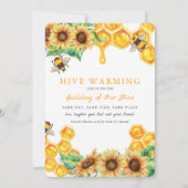 Bumble Bee Baby shower & Housewarming Party (Achterkant)