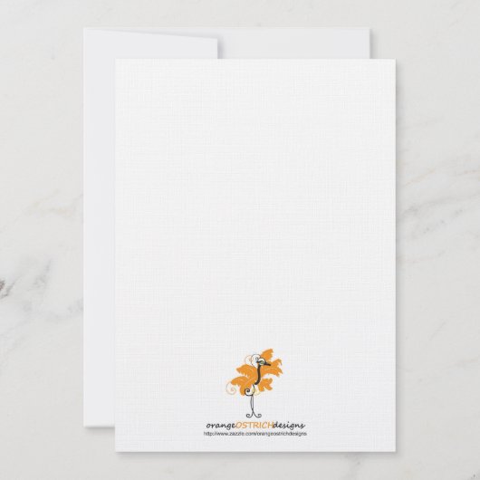 Bumble Bee Baby shower Invitation Kaart (Achterkant)