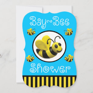 Bumble Bee Baby shower Kaart