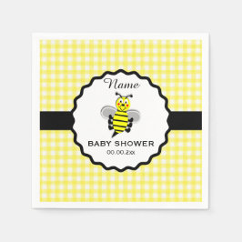 Bumble Bee Baby shower Paper Napkin Servet