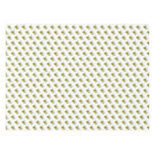 Bumble Bee Baby shower Tablecloth Tafelkleed (Voorkant (Horizontaal))
