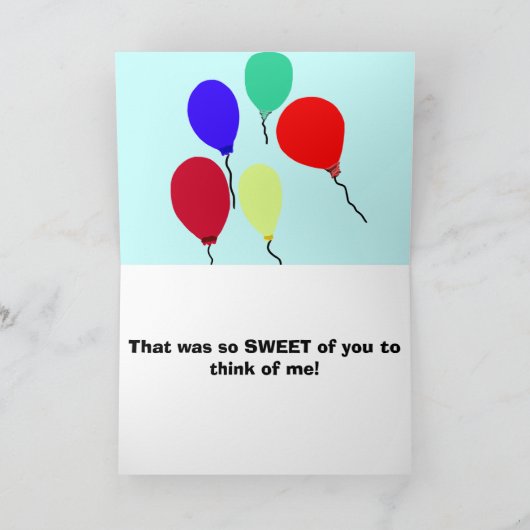 Bumble Bee Baby Verjaardag Dank u kaarten (Binnen)