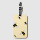 Bumble Bee bagagelabel (Voorkant (verticaal))