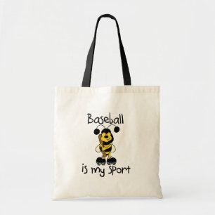 Bumble Bee Baseball Sport Tote Bag