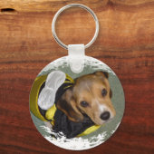 Bumble Bee Beagle Sleutelhanger (Voorkant)