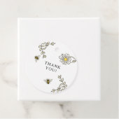 Bumble Bee Bedankt Bedankjes Labels (In situ)