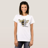 Bumble Bee, Bee Day Shirt, Bijenhouder, Bee Kind T-shirt (Voorkant volledig)