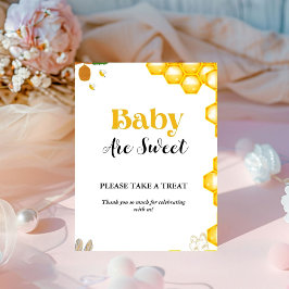 Bumble Bee board baby shower Favor teken Reclamebord Met Voetstuk