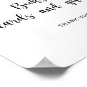 Bumble bee - boekenkaarten en geschenken poster (Hoek)