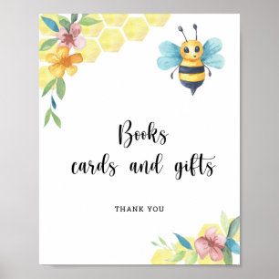 Bumble bee - boekenkaarten en geschenken poster