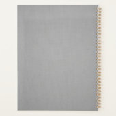 Bumble Bee Botanical op linen Planner (Achterkant)