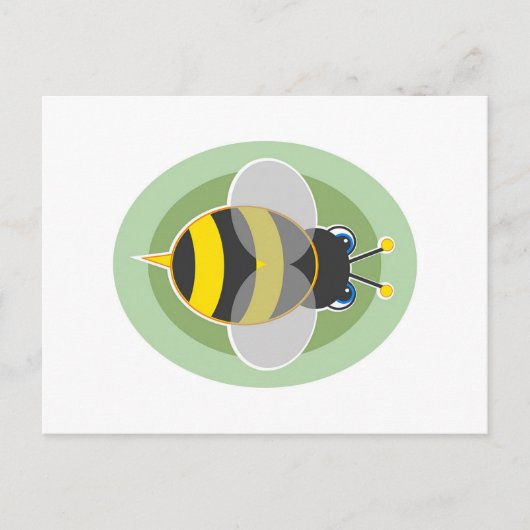 Bumble Bee Briefkaart (Voorkant)