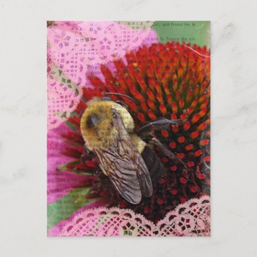 Bumble Bee Briefkaart (Voorkant)