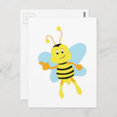 Bumble Bee Briefkaart (Voorkant / Achterkant)