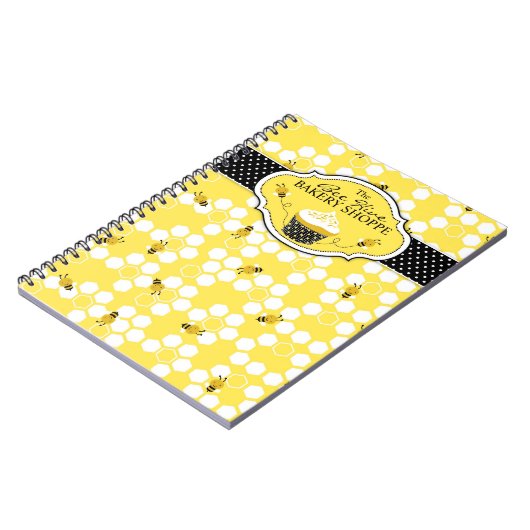 Bumble Bee Business Notebook Notitieboek (Linkerzijde)