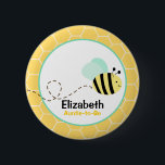 Bumble Bee Button<br><div class="desc">Onze klantgerichte knopen maken grote gunstgiften of naammarkeringen voor de partij of de gasten van het baby shower! Het opdracht geven tot in bulk zal u een korting krijgen,  en elke knoop kan worden gepersonaliseerd!</div>