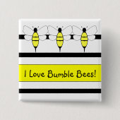 Bumble Bee  Button (Voorkant)