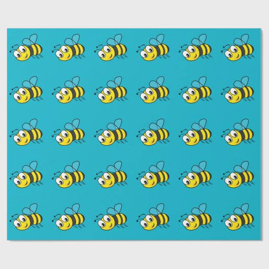 Bumble Bee, Buzz Cadeaupapier (Vlak)