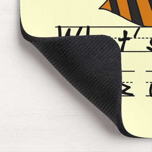 Bumble Bee Buzz Tshirts en cadeautjes Muismat (Hoek)