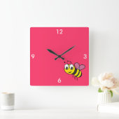 Bumble Bee, Buzz Vierkante Klok (Huis)