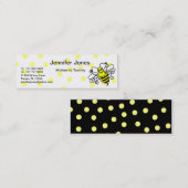 Bumble Bee Calling Card Contactkaartje (Voorkant / Achterkant)