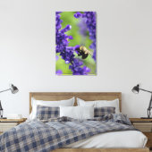 Bumble Bee Canvas Afdruk (Insitu (Slaapkamer))