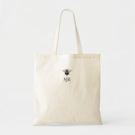  Bumble Bee Classic Monogram Tote Bag