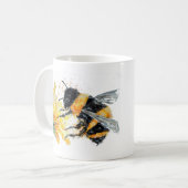 Bumble Bee Collect Pollen Koffiemok (Voorkant links)