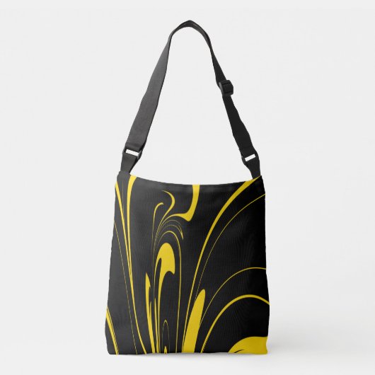 Bumble Bee Colours Crossbody Tas (Voorkant)