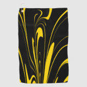 Bumble Bee Colours Golfhanddoek (Voorkant)