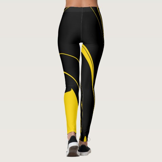 Bumble Bee Colours Leggings (Achterkant)