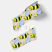 Bumble Bee Custom 3" Breed satijnen lint (Achterkant)