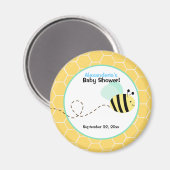 Bumble Bee Custom Favor Magnet (Voorkant / Achterkant)