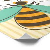 Bumble bee Custom Name Kind Poster (Hoek)