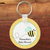 Bumble Bee Custom Sleutelhanger (Voorkant)