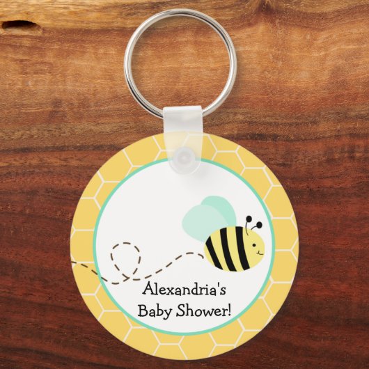 Bumble Bee Custom Sleutelhanger (Voorkant)