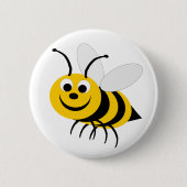 Bumble Bee Design Button (Voorkant)