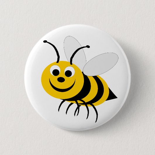Bumble Bee Design Button (Voorkant)