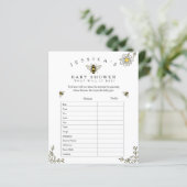 Bumble Bee die mammie het beste douchespel kent (Staand voorkant)