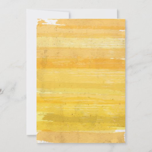 Bumble bee douche verjaardagsuitnodiging kaart (Achterkant)