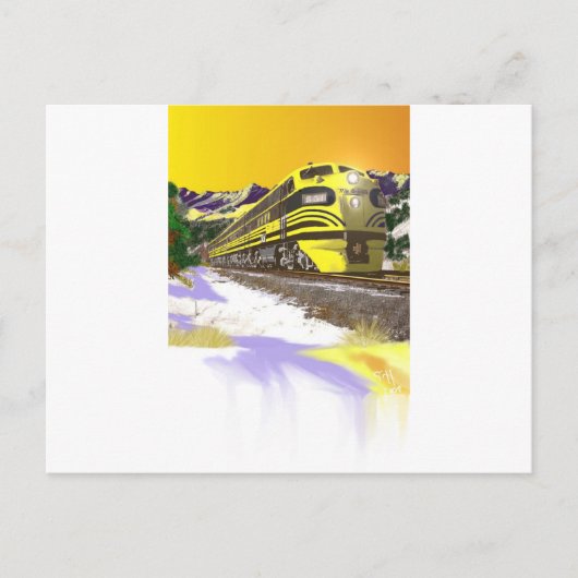 Bumble Bee DRGW 1624.jpg Briefkaart (Voorkant)