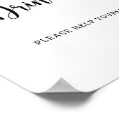 Bumble Bee - Drinken helpen jezelf Poster (Hoek)