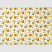 Bumble Bee en Bloemen Patroon Tissuepapier (Voorkant)