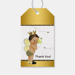 Bumble Bee Etnische Jongen Baby shower Cadeaulabel